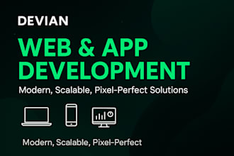 design frontend and backend of your website