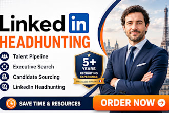 do linkedin headhunting to find top candidates for your role