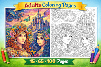 adult and kids coloring pages fun relaxing and printable