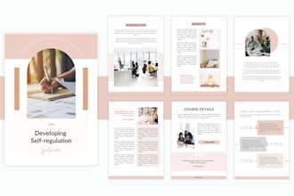 design a professional brochure, booklet, and pdf