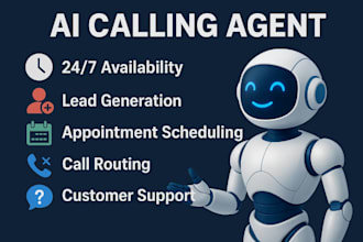 build ai calling agent, ai voice bot, call transfer, lead generation and CRM