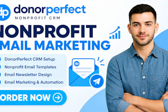 setup donorprefect nonprofit crm email template donorprefect email marketing