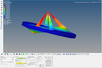 find natural frequencies and mode shapes of all components and assemblies fea
