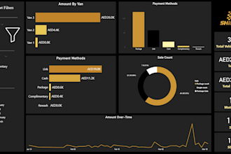 be your data analyst and powe bi expert for dashboards and data visualizatio