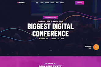 design ticket selling website, ticket website, event listing website