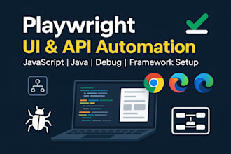 build and support playwright automation framework