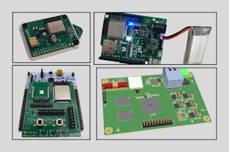 do custom robotic and electronic projects pcb  for you