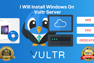 install windows server 2025 on vultr, digitalocean, linode, gcp, azure, ovh vps