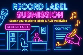 do record label music submission to a and r executives