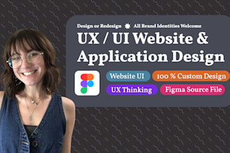 do figma website design, UX UI design mockups