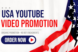 promote your youtube video to USA audience