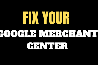 fix google merchant centre suspension and misrepresentation and do gmc setup