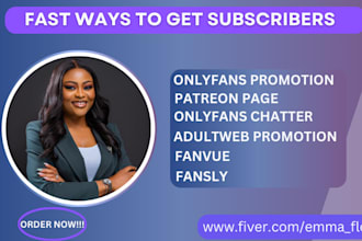 drive targeted promotion for onlyfans, fanvue, fansly,  and adultweb page
