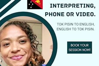 interpret png tok pisin to english for you