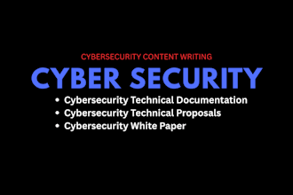 do cybersecurity technical documentation