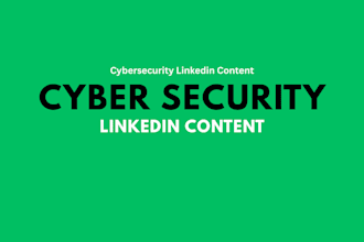 do linkedin content for cybersecurity