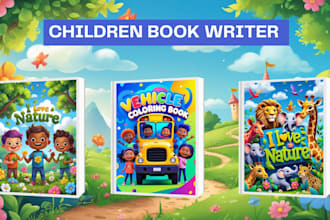 write edit format an illustrated childrens storybook with moral lesson