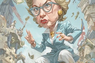 do political and editorial cartoons