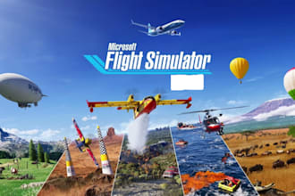 develop realistic city building, farming sim, flight simulation games