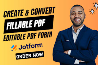 create convert professional fillable editable forms type forms jotforms document