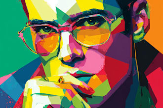 make a beautiful wpap pop art portrait