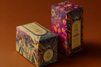 create organic product packaging or label design