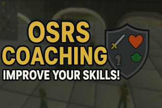 coach you in runescape and help you improve your skills