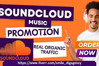promote your soundcloud track for organic music and engagement