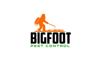 design big foot pest control company logo
