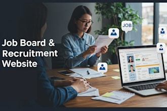 create job board job portal recruitment website staffing site