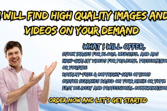 find any typpe of images and videos on your demand