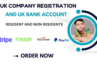 do uk company registration and uk bank with residents and non residents