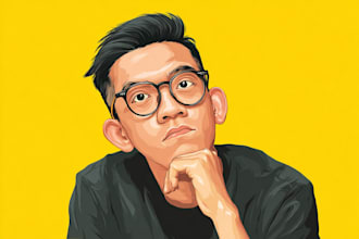 paint comic pop art portrait