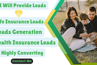 provide health and life insurance leads