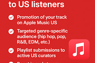 promote your song on apple music to US listeners