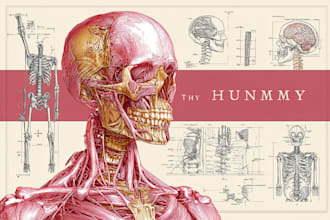 draw human anatomy, medical illustrations and diagrams