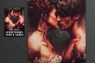 design a romance book cover for amazon KDP or ebook