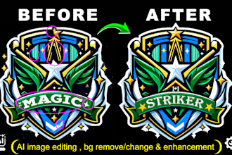 edit, restore and enhance ai image using photoshop