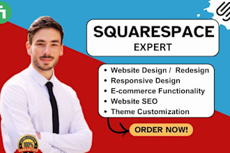 squarespace website design or redesign, squarespace designer, squarespace expert