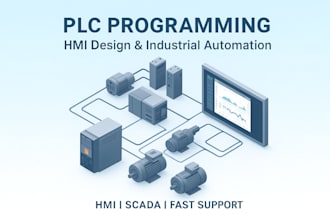 develop plc and hmi projects for machines and automation