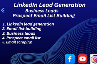 linkedin lead generation email list building