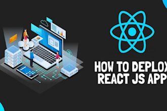 build react web app with responsive UI and firebase backend