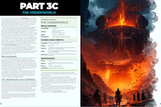 design custom ttrpg systems, rules and worlds for you