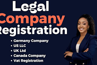 do uk ltd company registration, US llc, canada germany company, vat registration