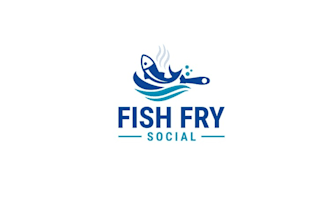 design attract coastal hanging out fishing crowd logo