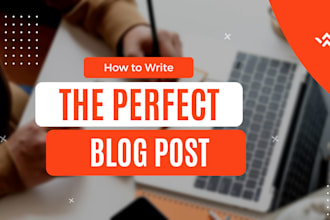 write SEO blog posts and articles