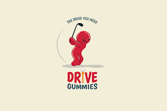 design awesome drive gummies logo