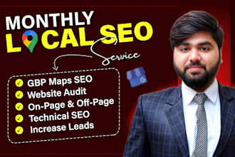 do monthly local SEO service for google rankings