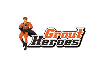 design dynamic premium exciting logo for grout hero