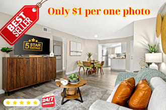 professionally edit real estate photos